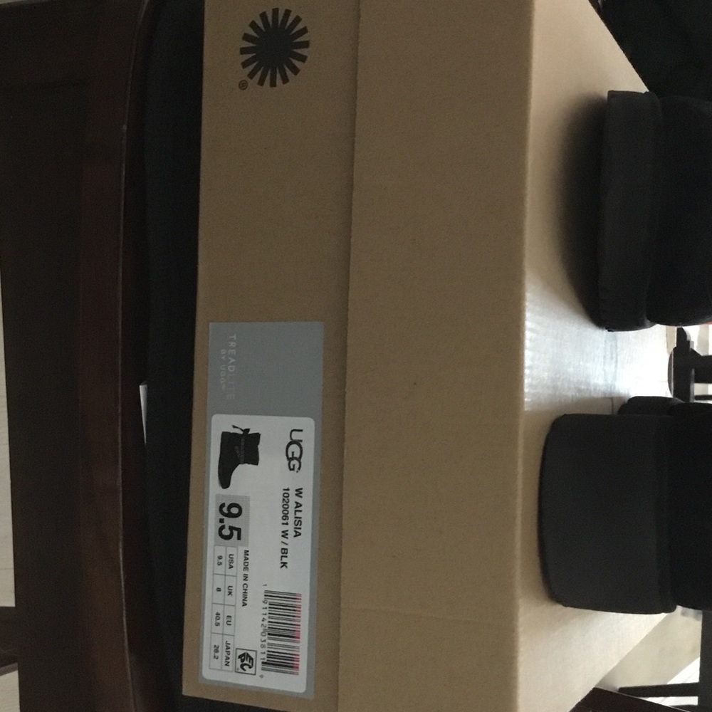 UGG Black Ankle Boots